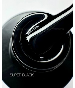 Гель-лак Saga Colorist №002 Super Black 10 мл TPO free